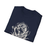 Surreal Garden Shirt, Rose Staircase Illusion Art Tee, Gardener Gift, Botanical Plant Tee