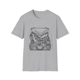 Surreal Travel Shirt, Suitcase Valley Illusion Art Tee, Adventure Gift, Wanderlust Tee
