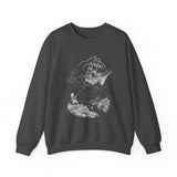 Surreal Ocean Sweatshirt, Ship Kite Illusion Art Crewneck, Sailing Tee, Ocean Lover Gift