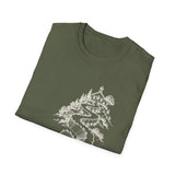 Surreal Teacher Shirt, Pencil Road Schoolhouse Illusion Art Tee, Teacher Gift, Vintage Engraving Tee