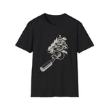 Surreal Teacher Shirt, Pencil Road Schoolhouse Illusion Art Tee, Teacher Gift, Vintage Engraving Tee