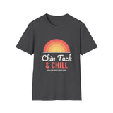 Chin Tuck and Chill Shirt, Funny SLP Shirt, Speech Therapy Shirt, Speech Therapist Gift, Medical SLP Tee, Dysphagia T-Shirt