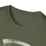 Surreal Travel Shirt, Hourglass Desert Ocean Illusion Art Tee, Adventure Gift, Wanderlust Tee