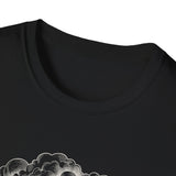 Surreal Bookish Shirt, Storm in a Teacup Illusion Art Tee, Book Lover Gift, Reader Tee, Dark Academia Shirt