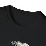 Surreal Bird Shirt, Heron Constellation Illusion Art Tee, Bird Lover Gift, Birdwatching Tee