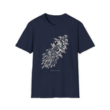 Surreal Combat Archery Shirt, Arrows to Birds Illusion Art Tee, Archery Gift, Archer Tee, Combat Archery Gift