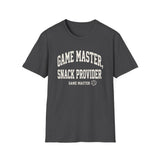 Game Master, Snack Provider Shirt, Funny Game Master Shirt, Tabletop Gamer Gift, RPG Tee, Game Night Gift