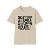Soft Arrows, Strong Aim Shirt, Funny Combat Archery Shirt, Archery Gift, Archer Tee, Combat Archery Gift