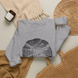 Surreal Celestial Sweatshirt, Moon Stepping Stones Illusion Art Crewneck, Moon Phase Tee, Mystical Witchy Gift