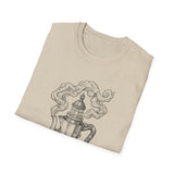 Surreal Coffee Shirt, Moka Lighthouse Illusion Art Tee, Coffee Lover Gift, Vintage Engraving Tee