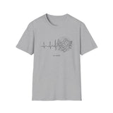 Surreal ICU Nurse Shirt, Monitor to Mountains Illusion Art Tee, ICU Nurse Gift, Critical Care Nurse Tee, Nurse Week Gift