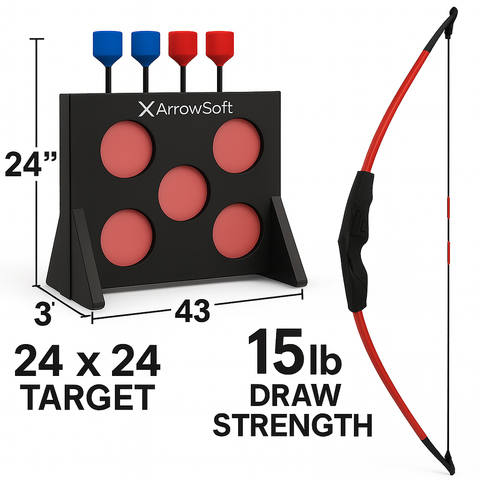 ArrowSoft Youth Archery Starter Set (Normal Bow)