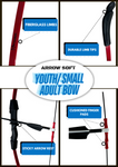 Standard Bow For Youth/Small Adult - 14lb Draw / 43" Length