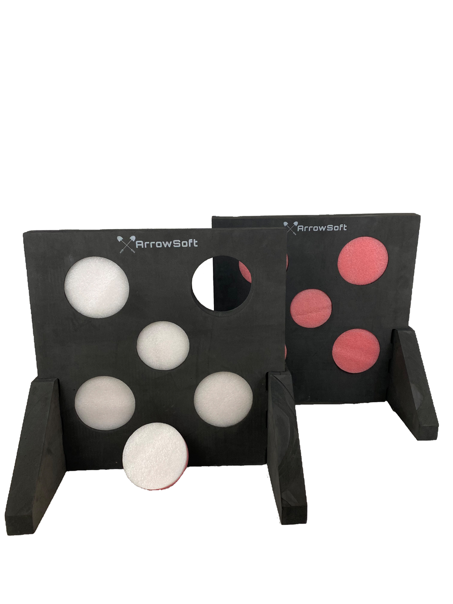 Dual Archery Targets – Foam Pop-Out Set for Kids & Family Games | ArrowSoft