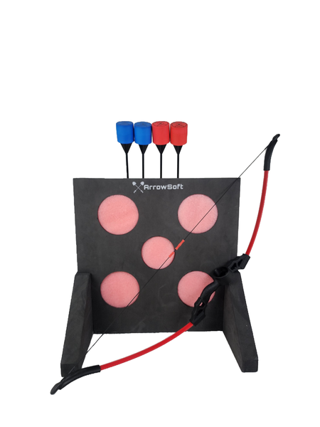 Youth Archery Starter Set – Safe Bow, Target & Arrows for